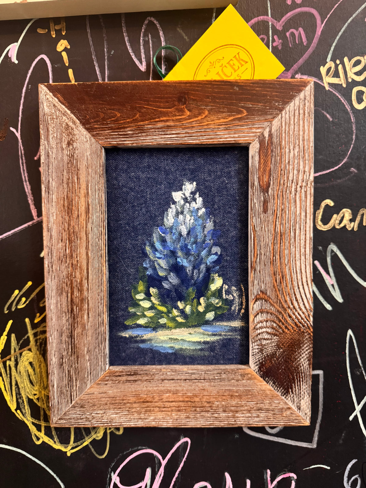 Original Hand-painted Bluebonnet Painting