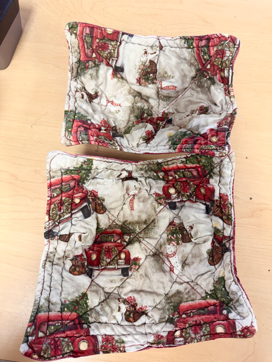 Handmade Christmas Insulated Bowl Set