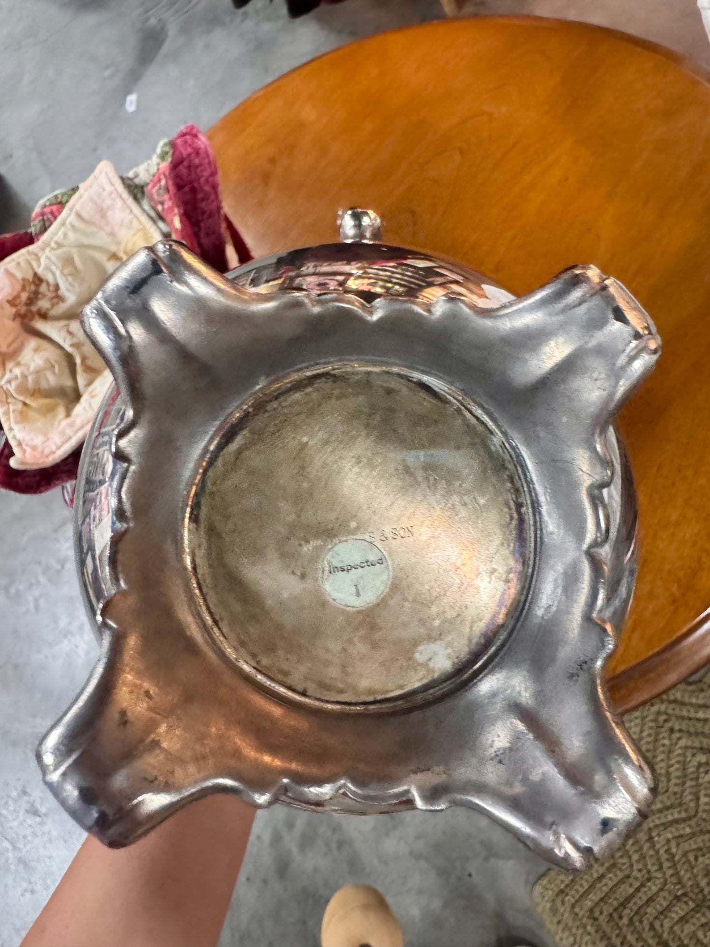 WM Rogers & Son Silver-plated Water Pitcher