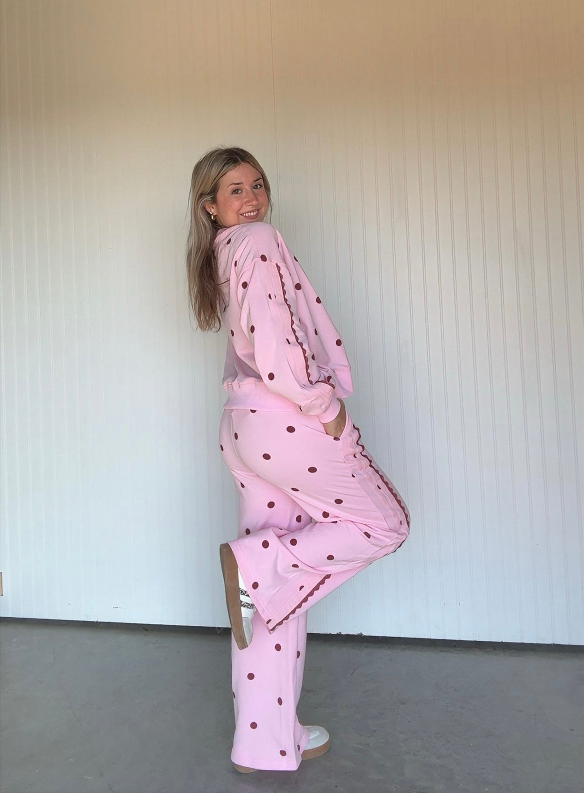 Boho Polka dot set