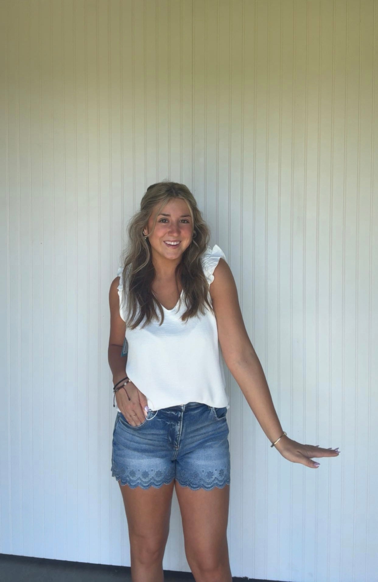 Czech denim shorts