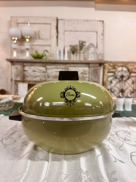 Retro Aluminum Bun/Bread Warmer
