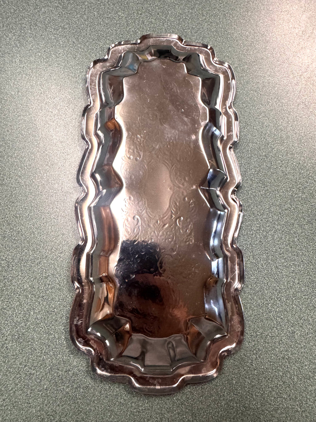 Silver English Chippendale Hostess Tray