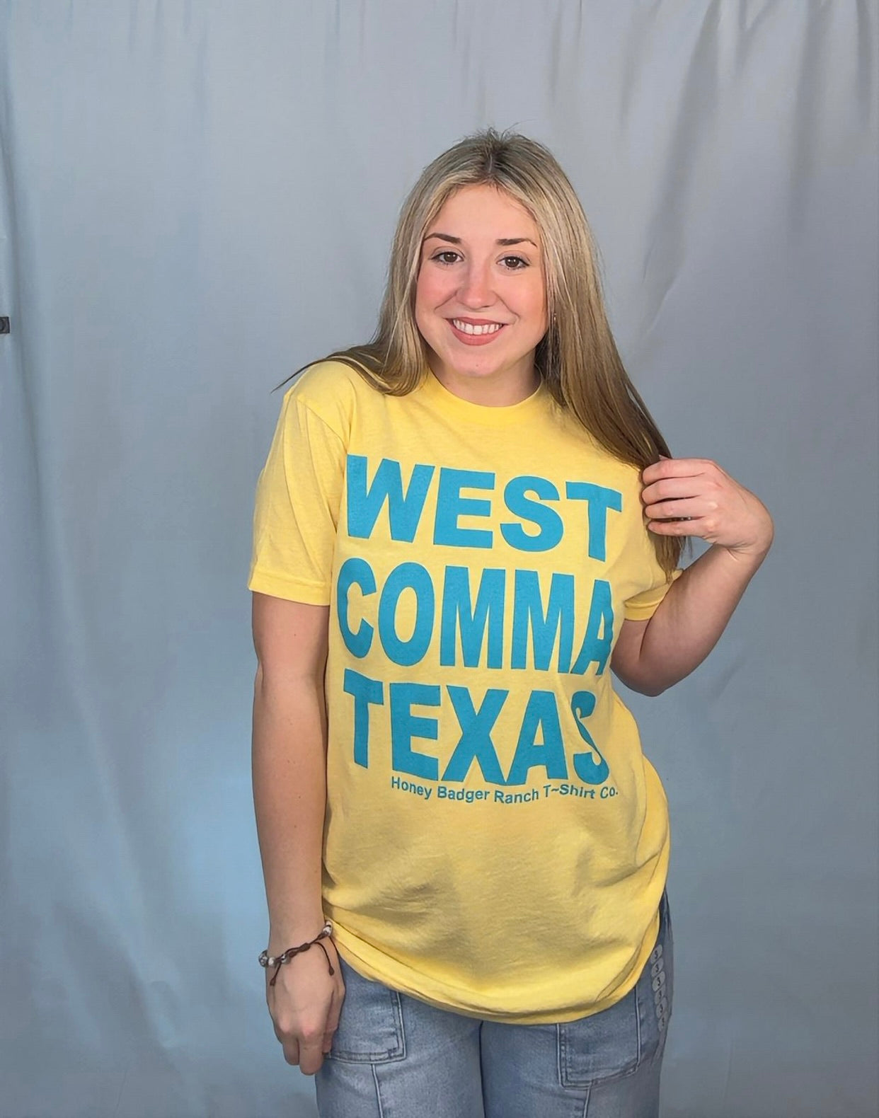 West Comma Texas Tee