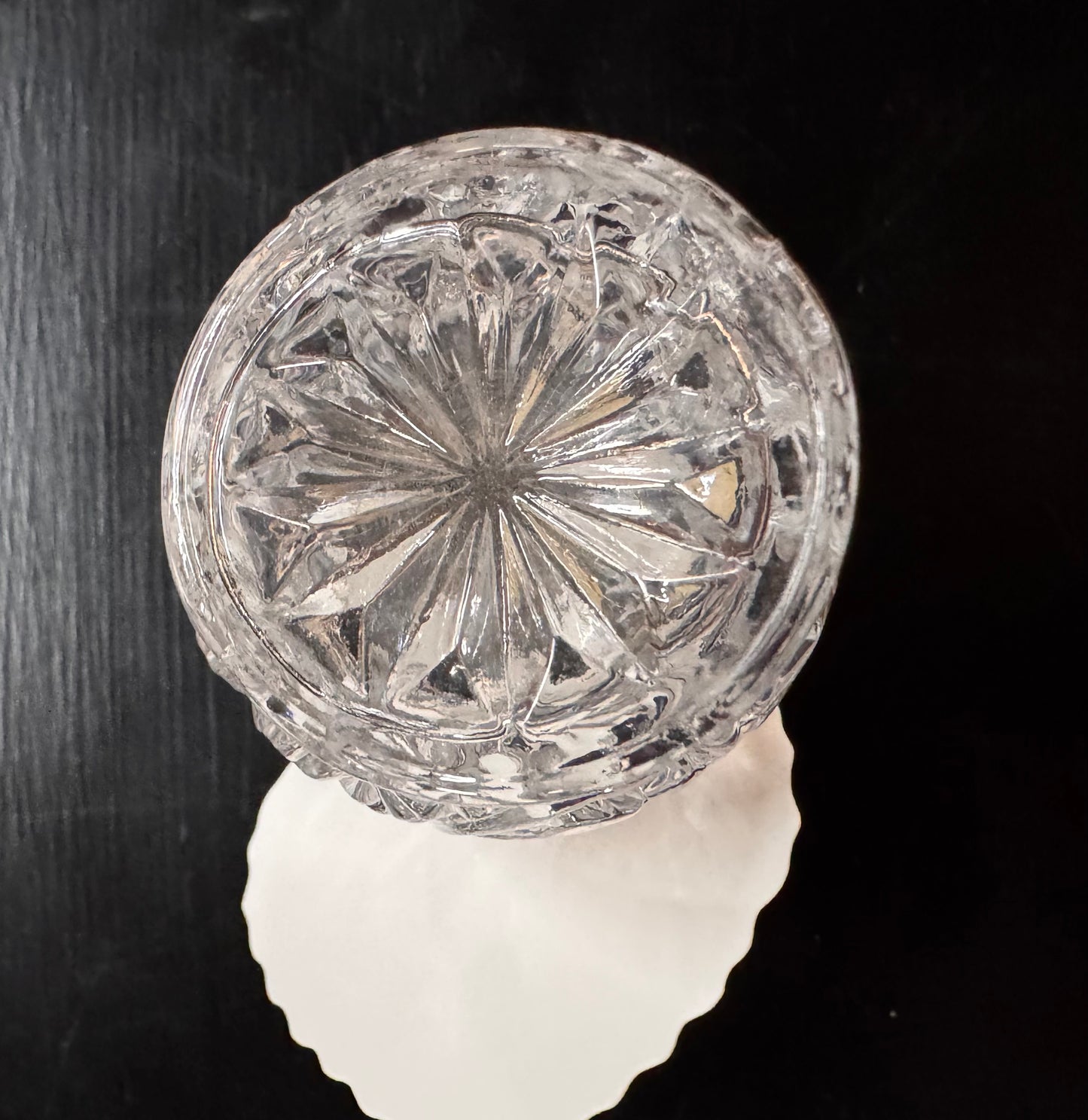 Hofbauer Crystal Bud Vase/Toothpick Holder