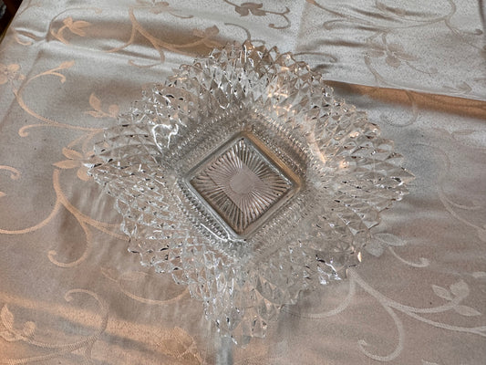 1960s Indiana Glass Company Pressed Dish