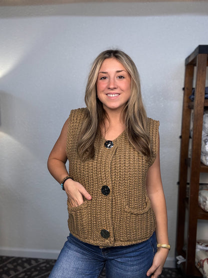 Chunky Sweater Vest