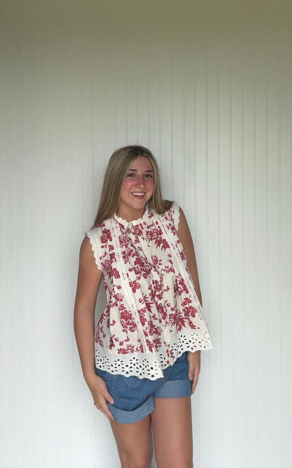 Victorian Ruffle Neck Blouse