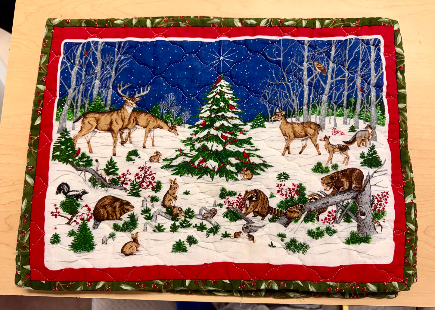 Cranston Print Works Quilt Placemats Set (4)