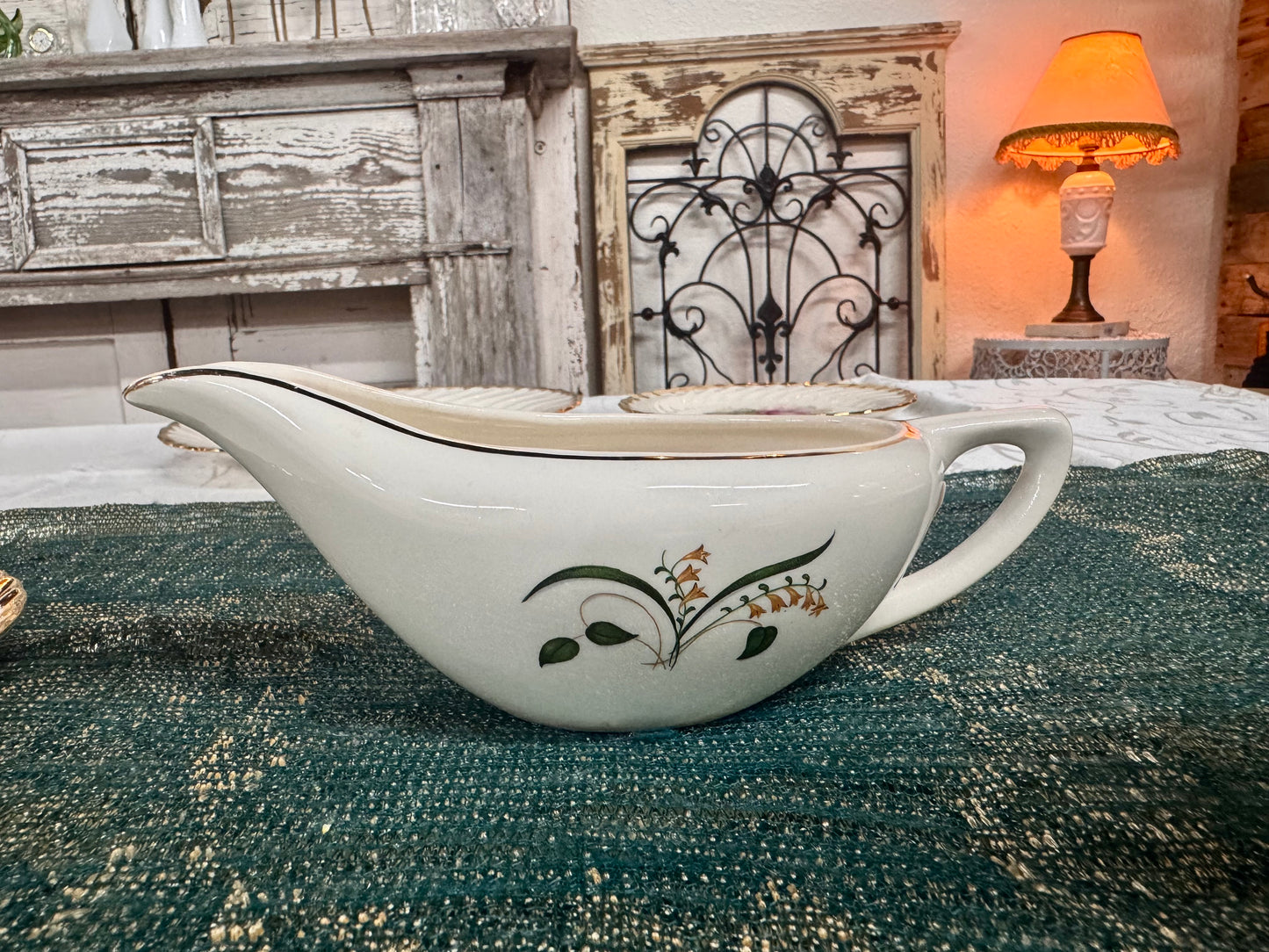 Knowles Forsynthia Creamer/Gravy Boat