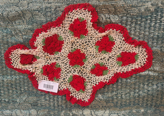 Cottage Core Handmade Crochet Doily