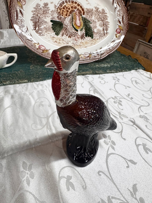 Avon Wild Turkey Cologne/After Shave Decanter