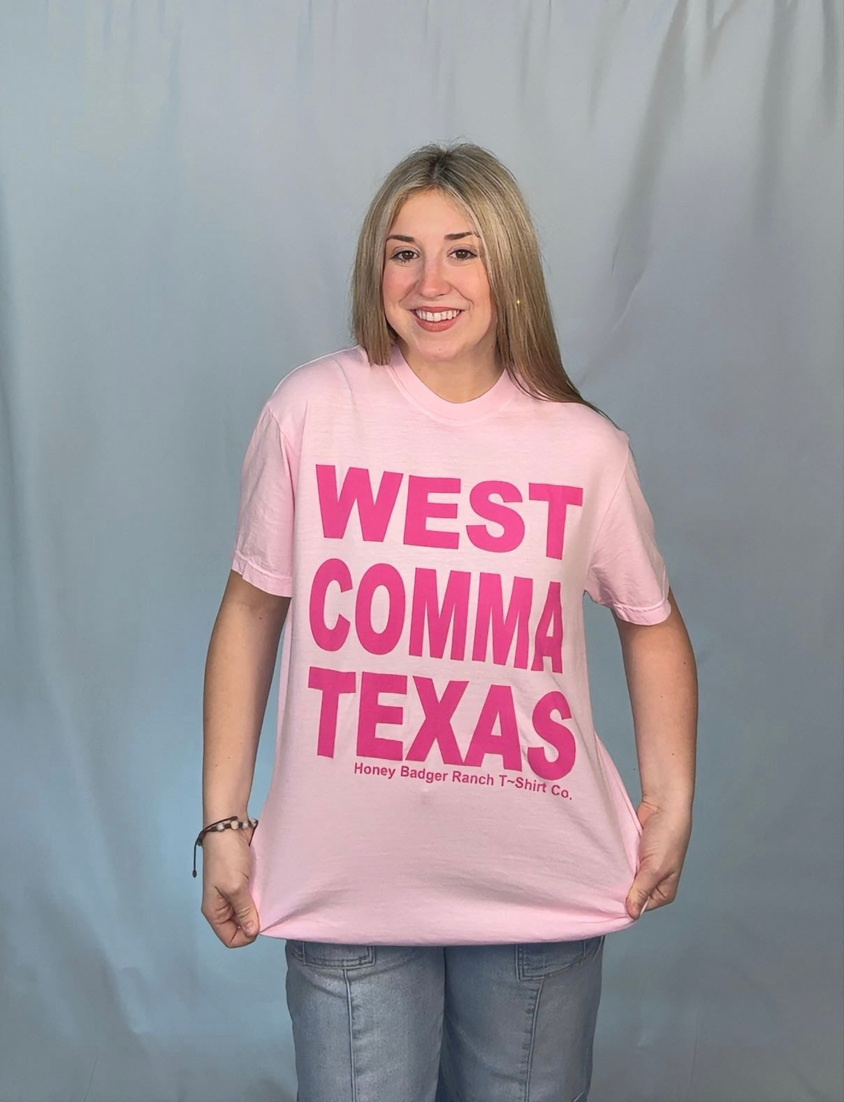 West Comma Texas Tee