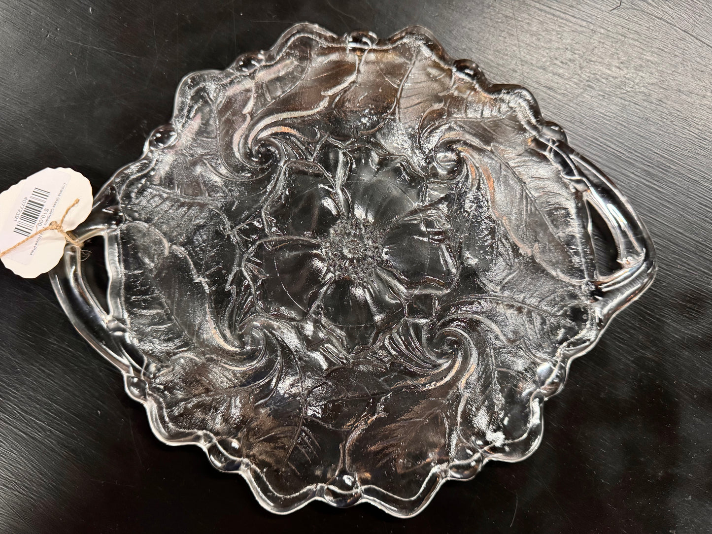 Indiana Glass Company Wild Rose Plate
