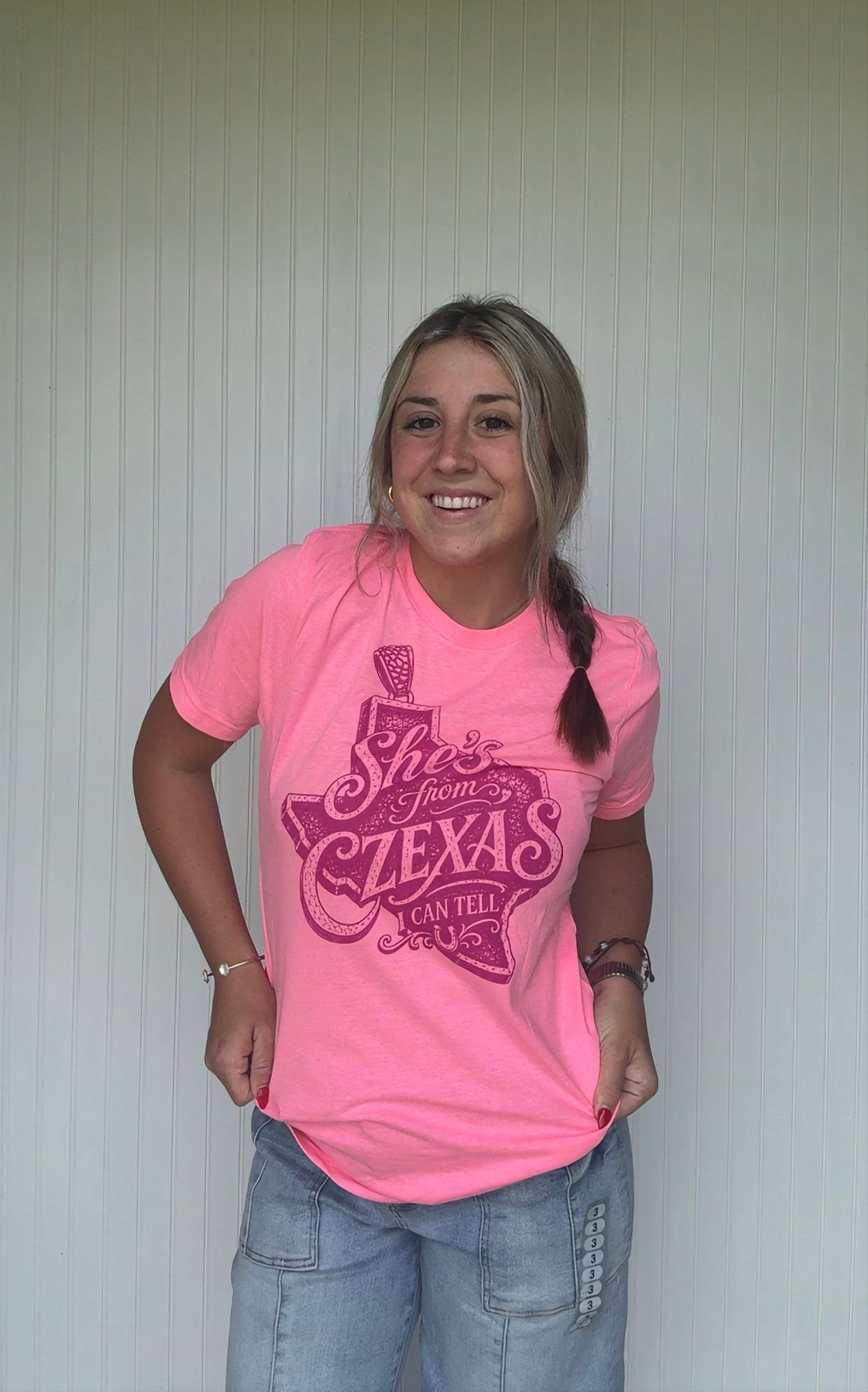 She's From Czexas Tone On Tone Lightweight Tee