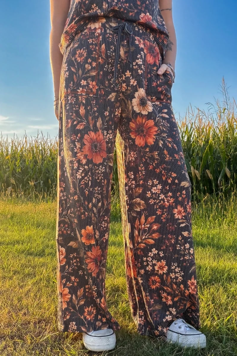 732 b amber blossom pants