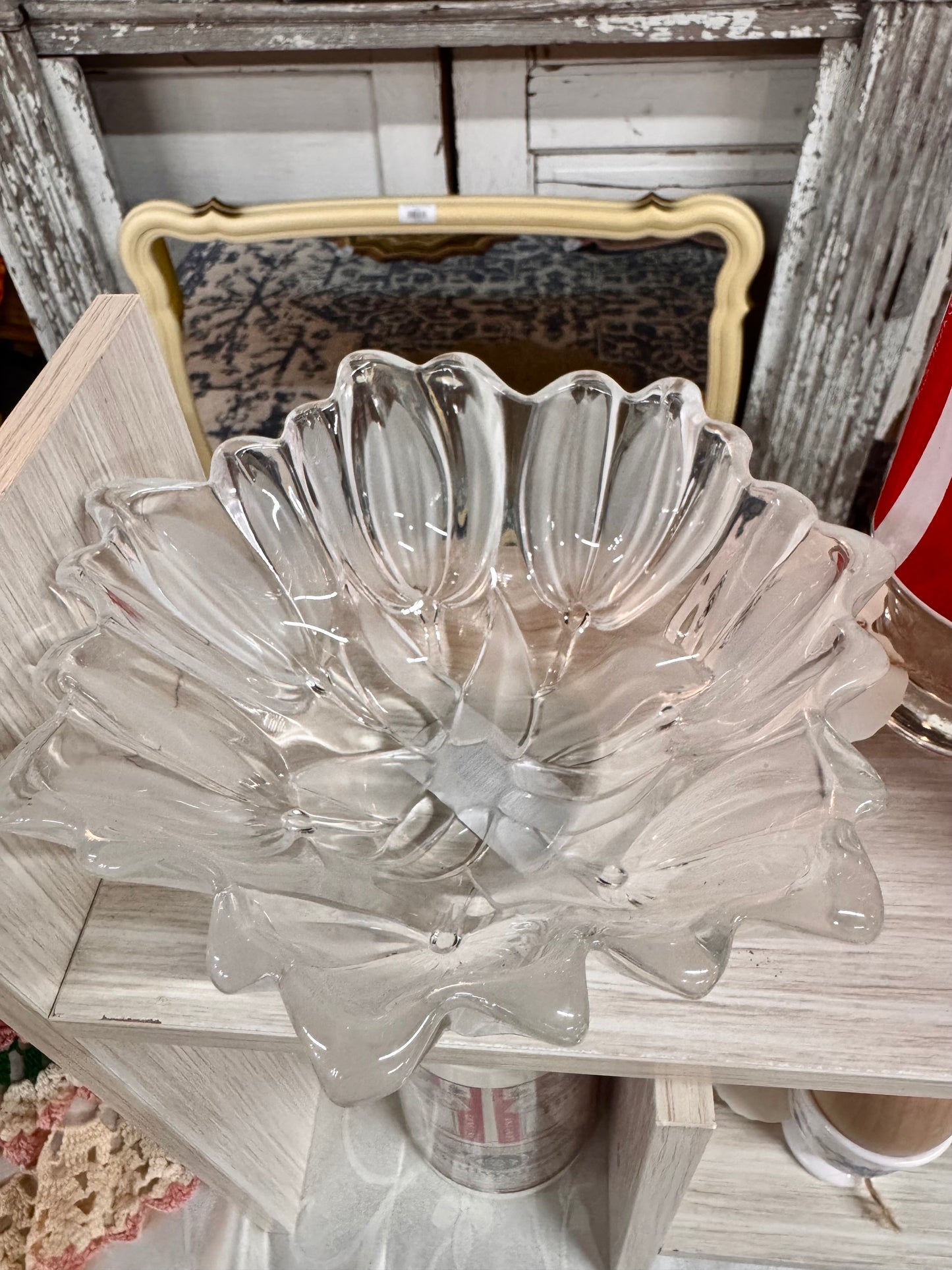 Walther Frosted Crystal Tulip Bowl