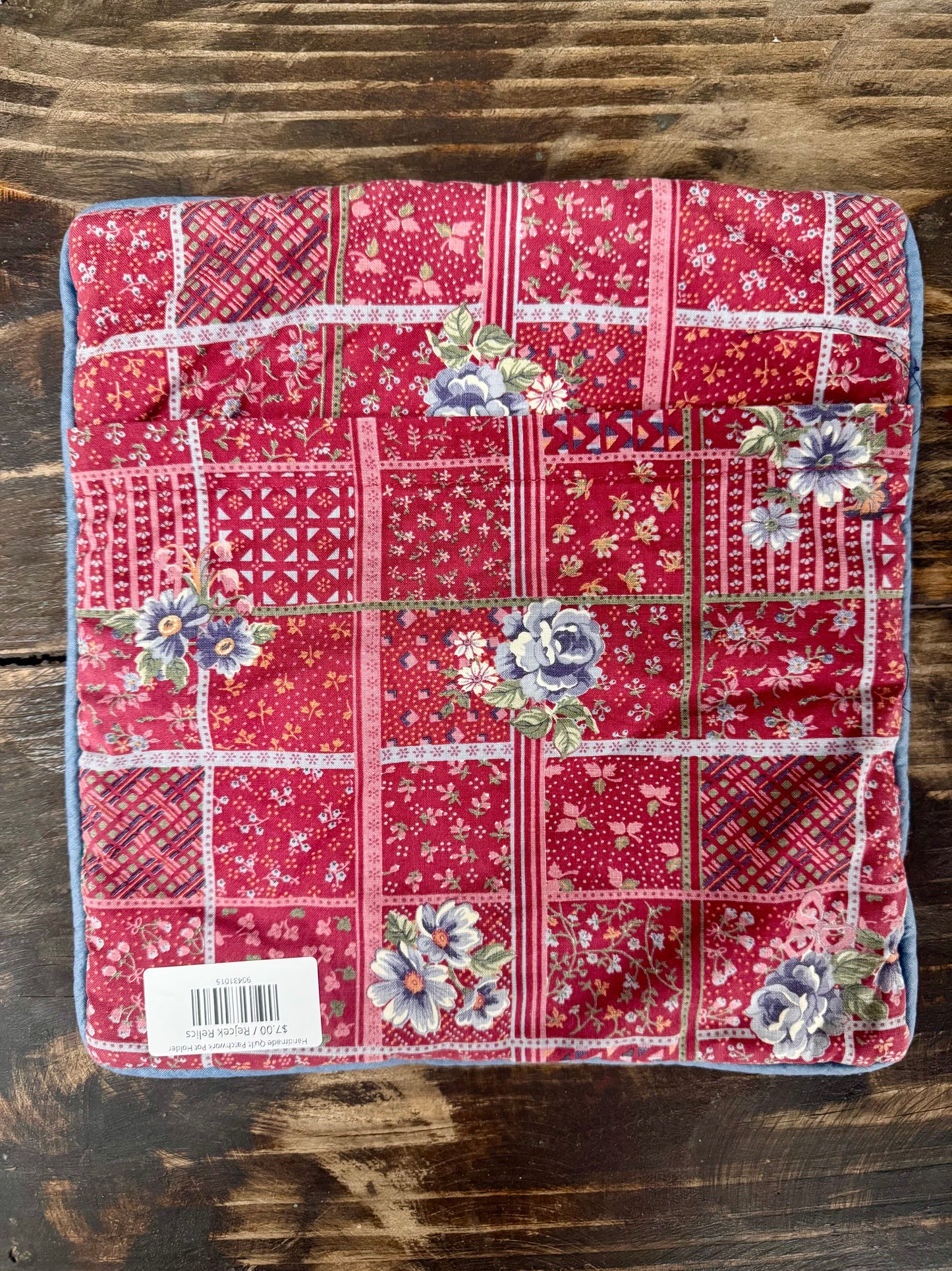 Handmade Quilt Patchwork Pot Holder