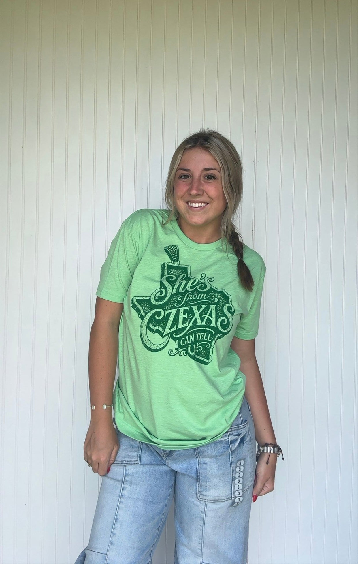 She's From Czexas Tone On Tone Lightweight Tee