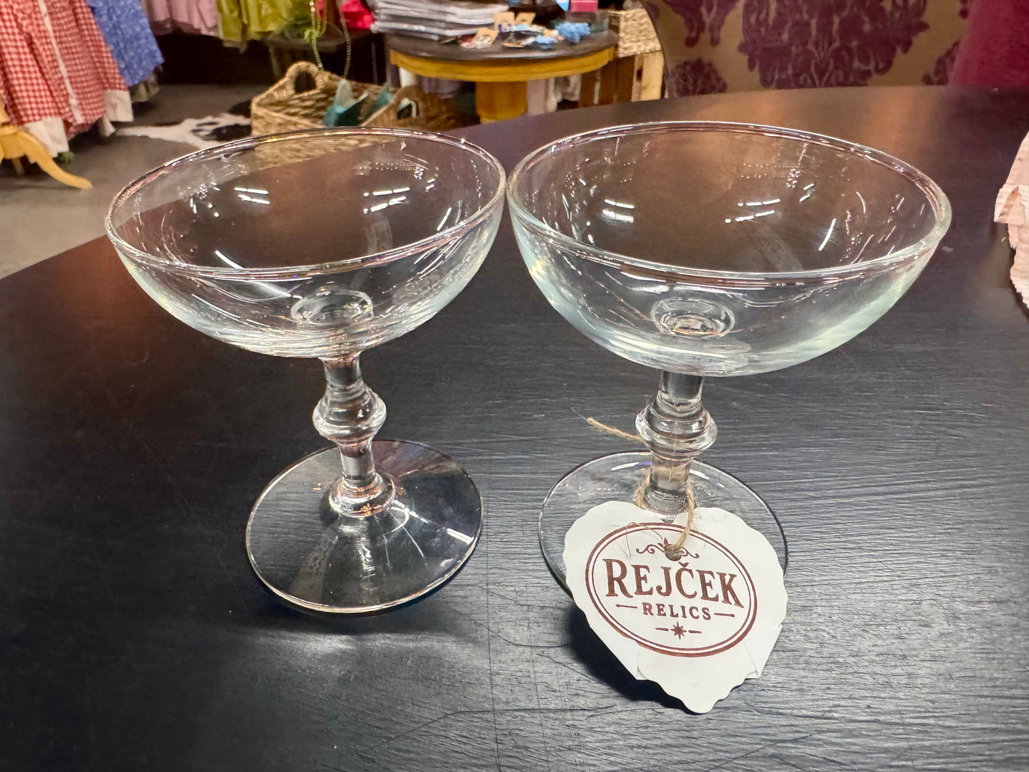Libbey Georgian Champagne Coupe Glass Set
