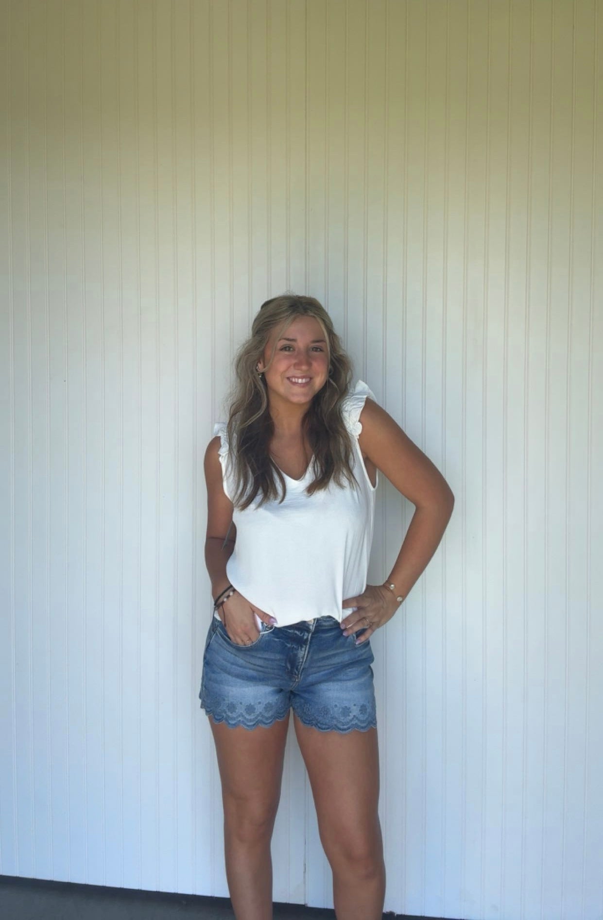 Czech denim shorts