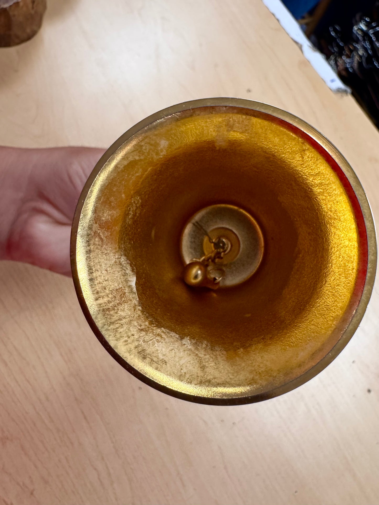 Vintage GATCO Solid Brass Table Bell