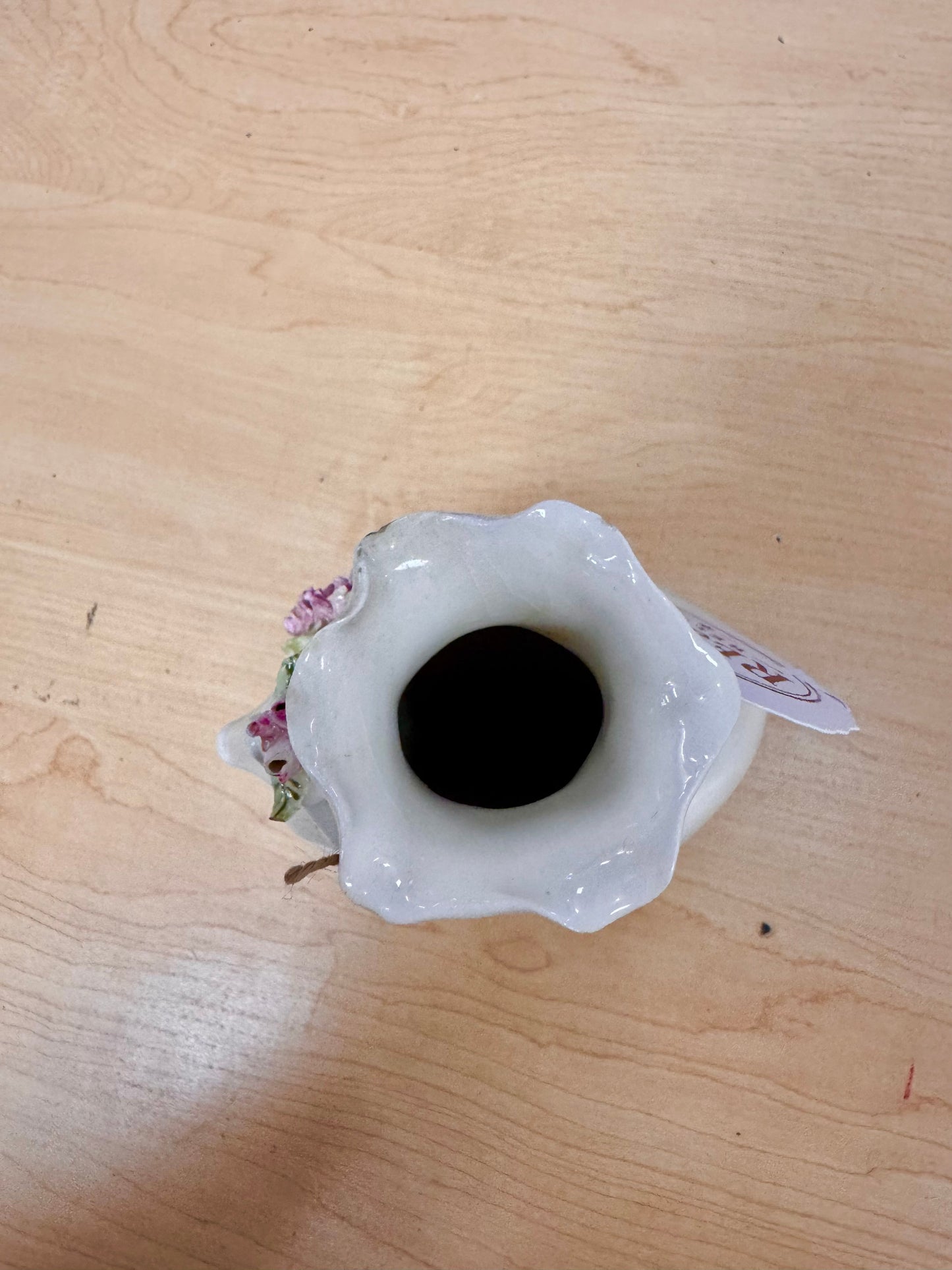 Vintage Glazed Ceramic Vase
