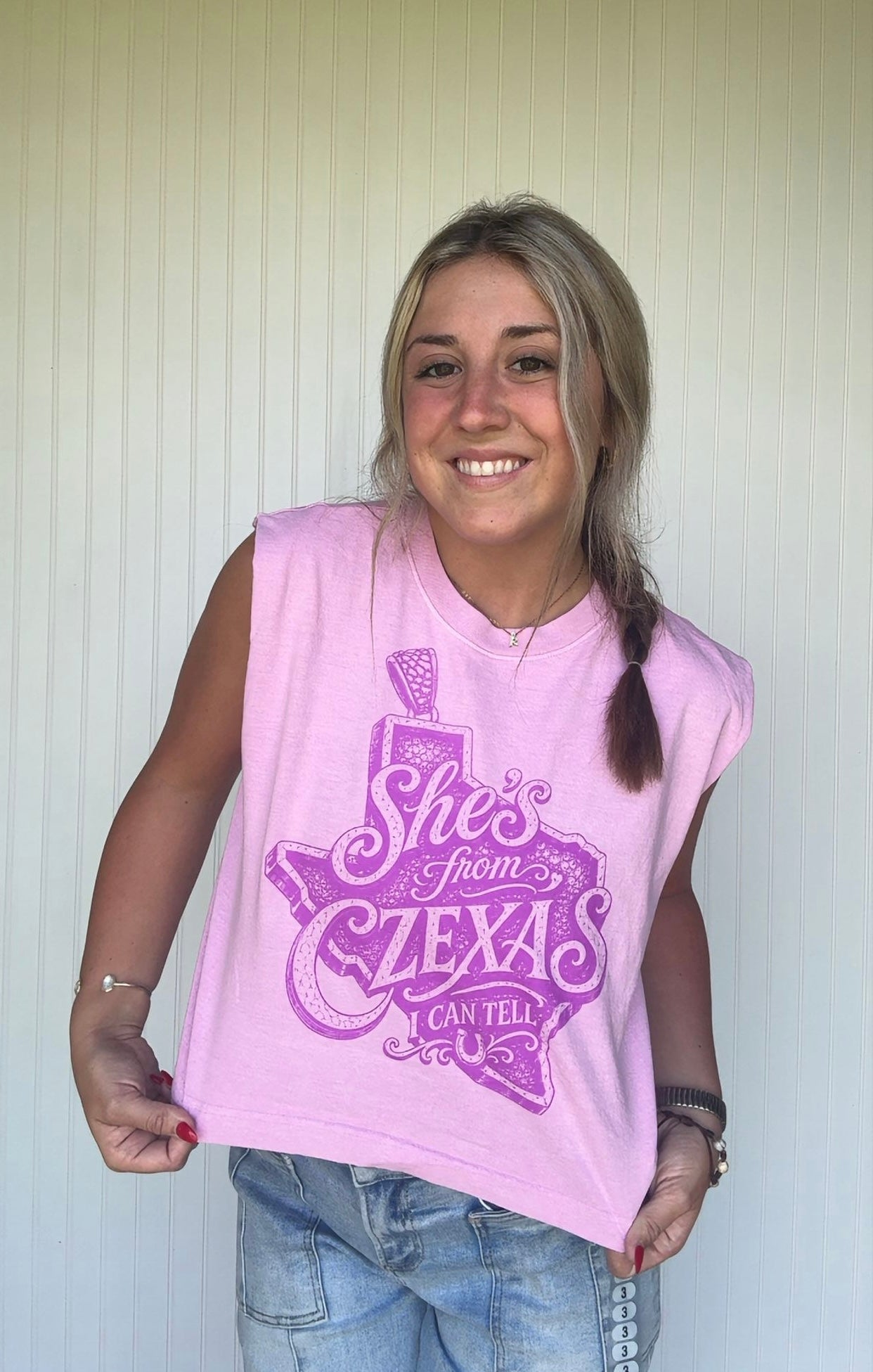 She's From Czexas Sleevless Woman's Tee