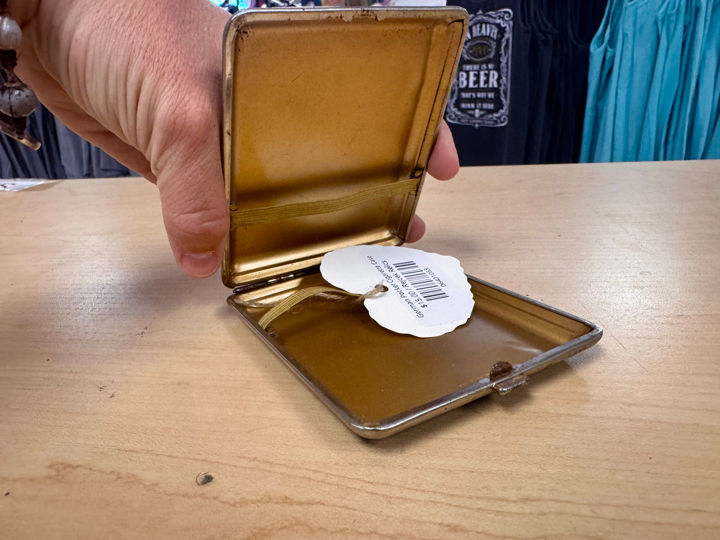 German Pocket Cigarette Case
