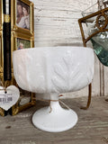 1975 FTD Milk Glass Pedestal Bowl