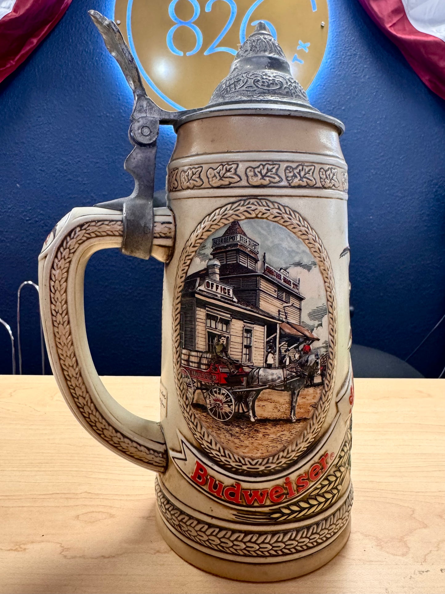 1986 Anheuser Early Transportation Pewter