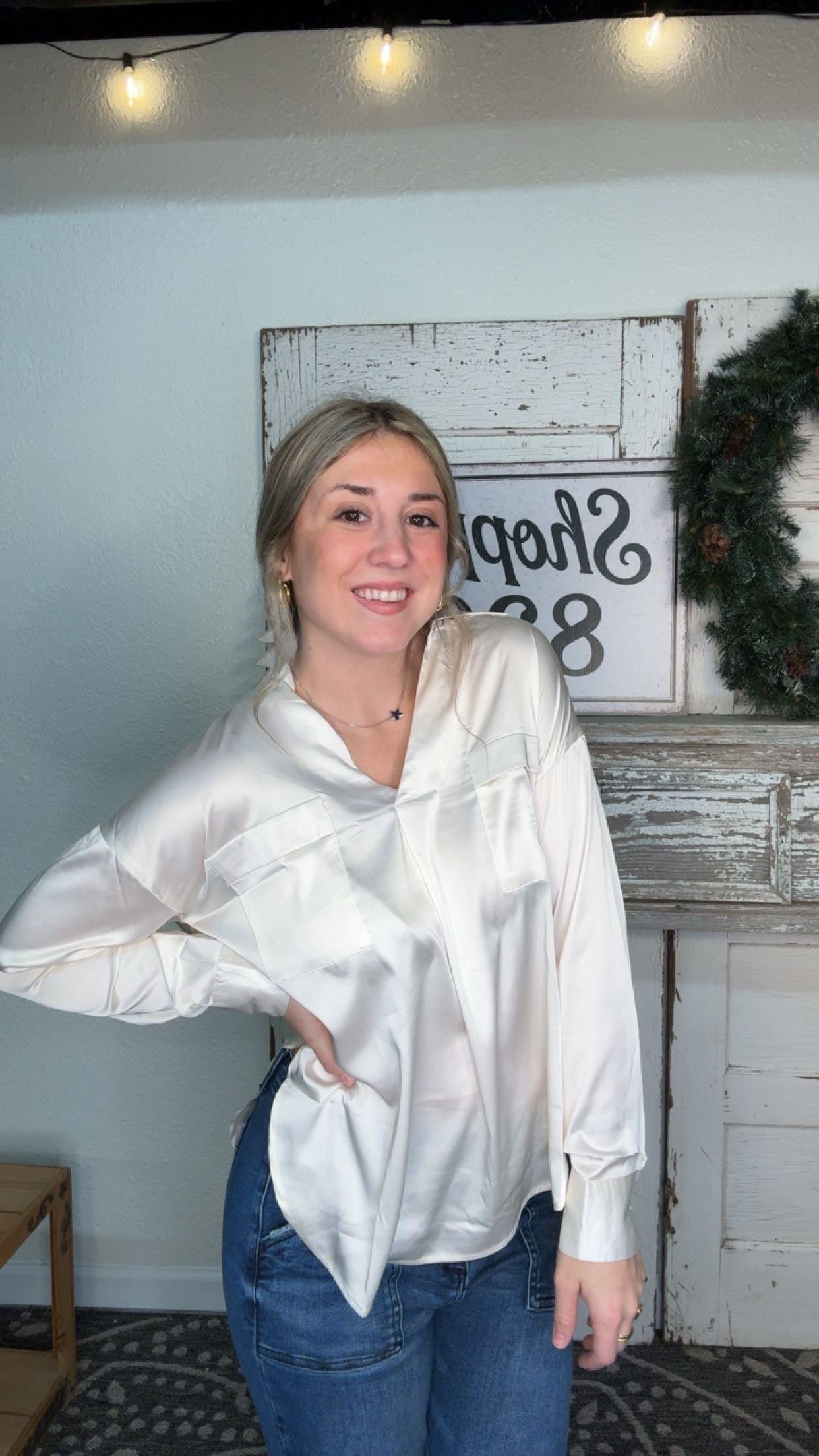 Satin Blouse