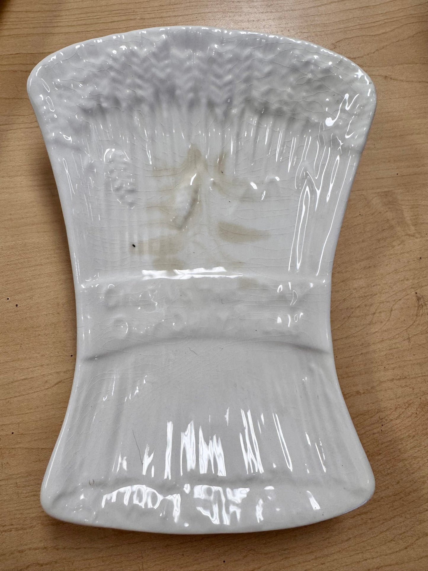 1960s Ironstone Wheat Our Daily Bread Tray