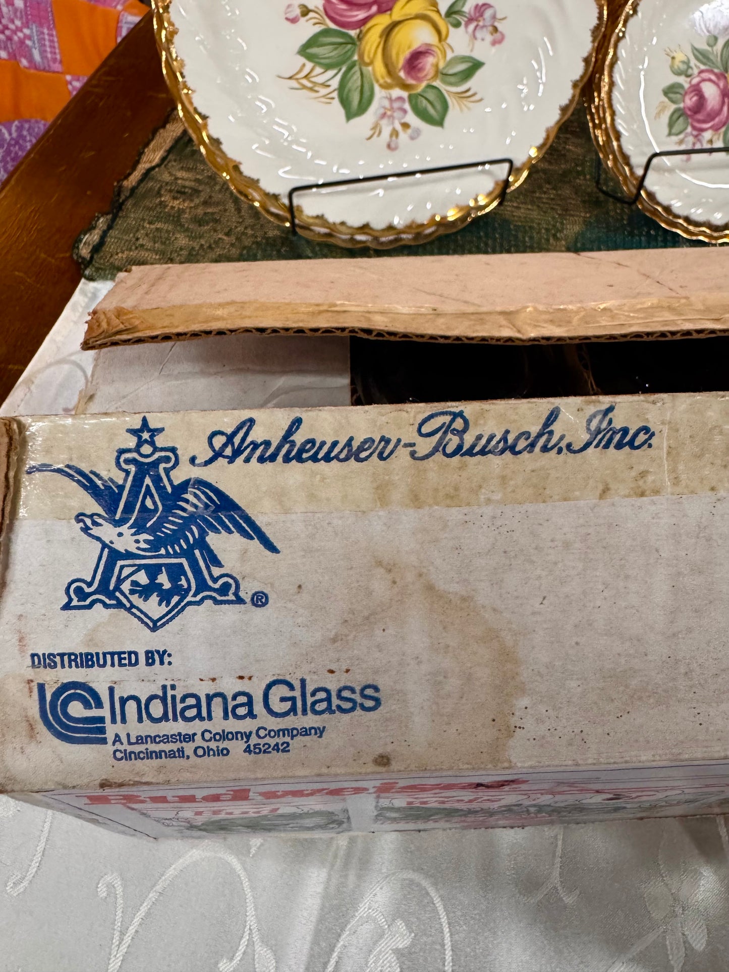 COMPLETE 1995 Budweiser Frog Glasses Set