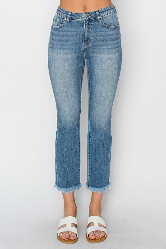 Crop Light Denim