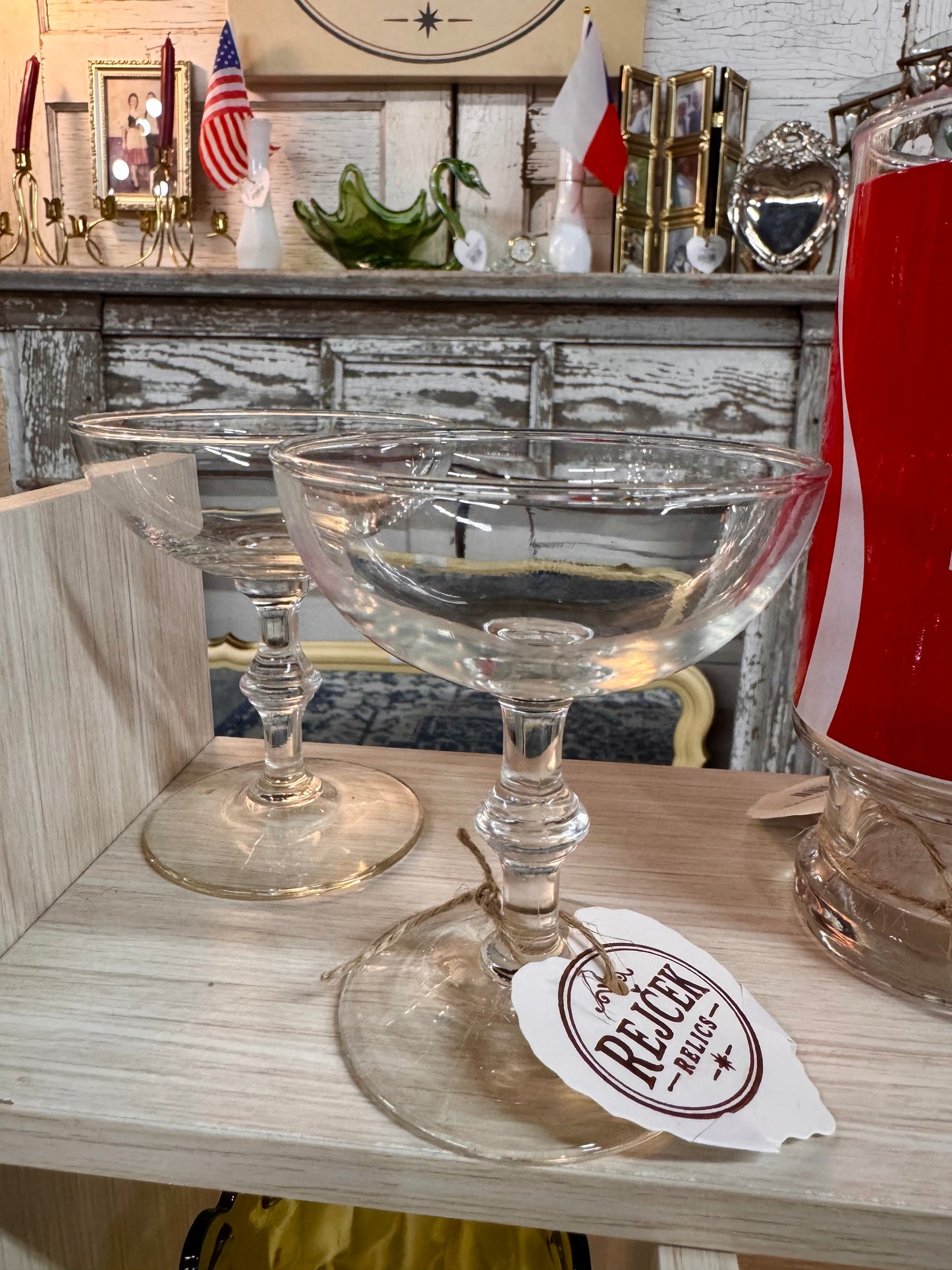Libbey Georgian Champagne Coupe Glass Set