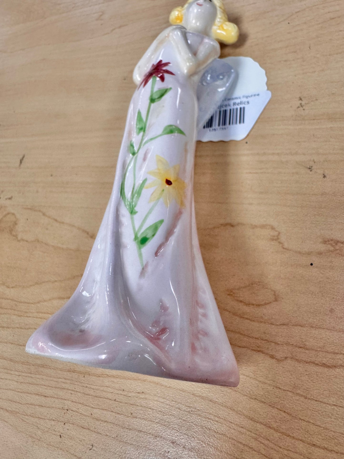 Vintage Sweet Angel Ceramic Figurine