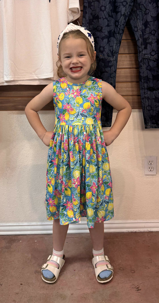 Summer Squeeze Tank Twirl Dress