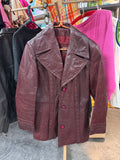Etienne Aigner Genuine Leather Disco Jacket