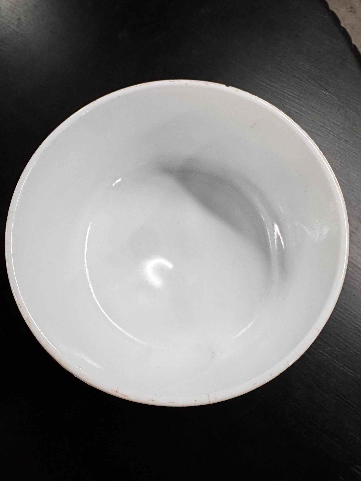 1975 FTD Milk Glass Pedestal Bowl