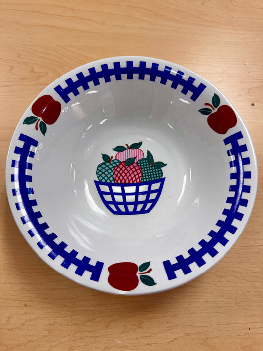1990 House of Lloyd Apple Serving Bowl