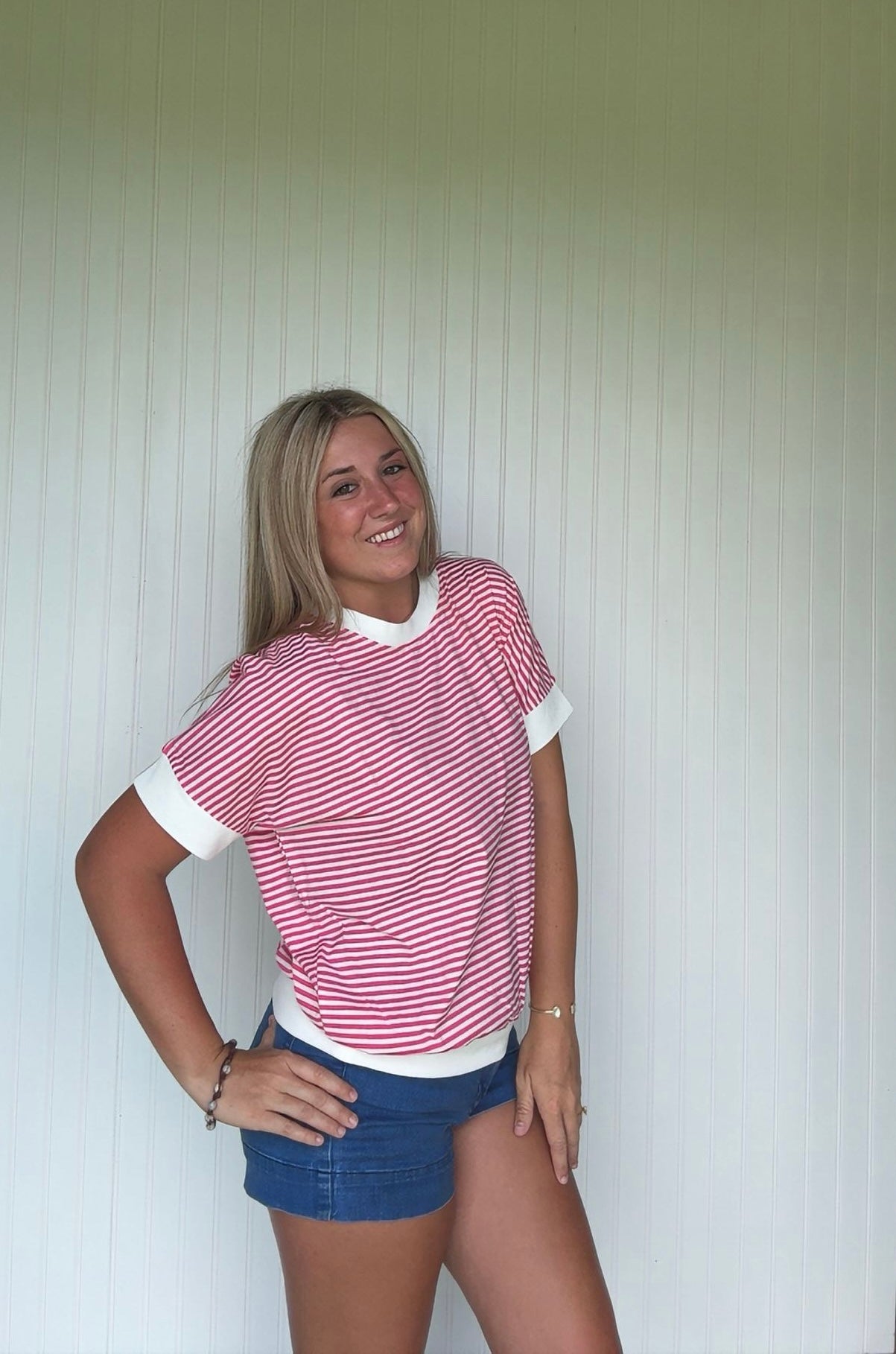 Round Neck Casual Tee