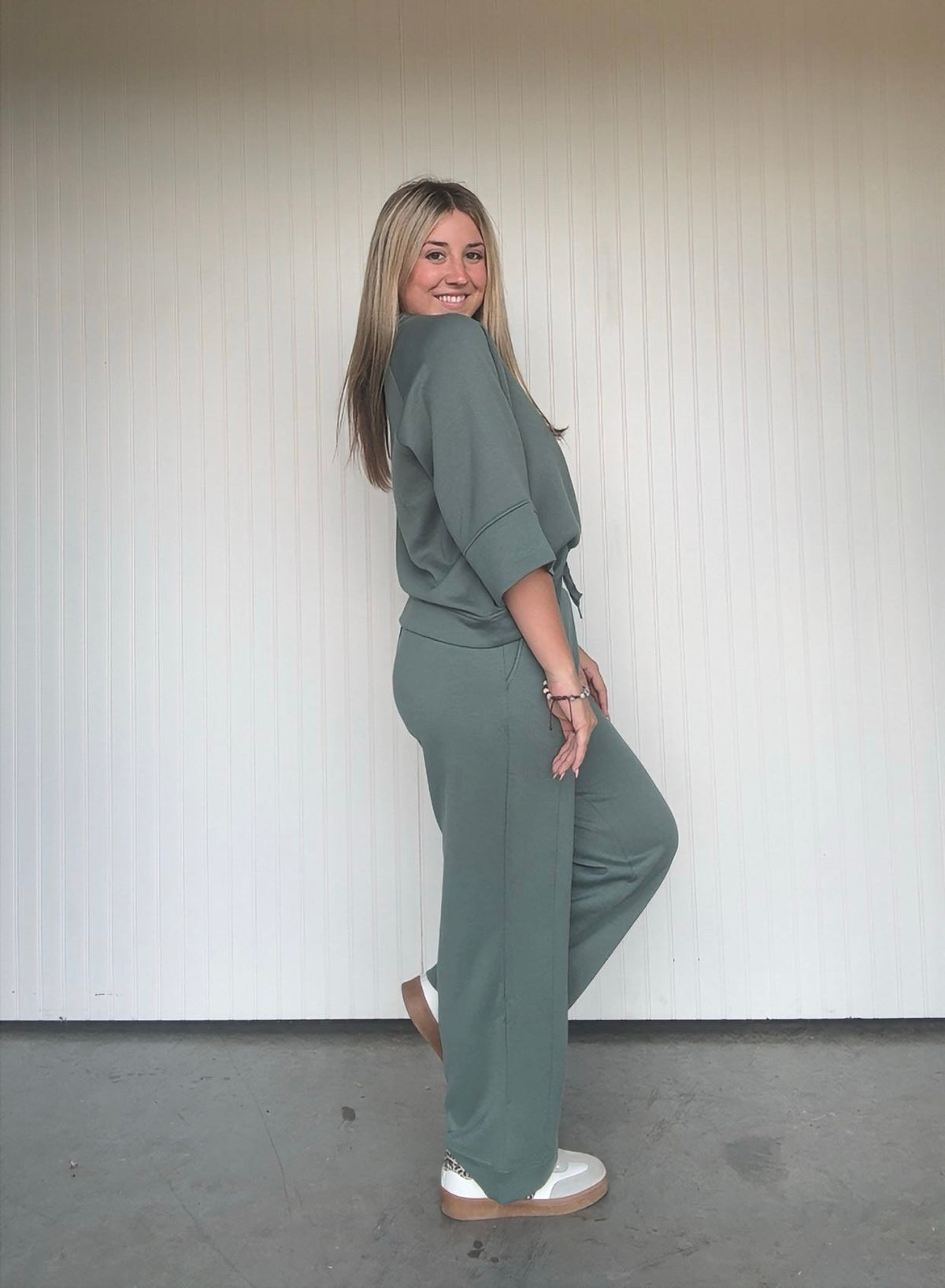 Scuba 3/4 Sleeve Pull Over Set