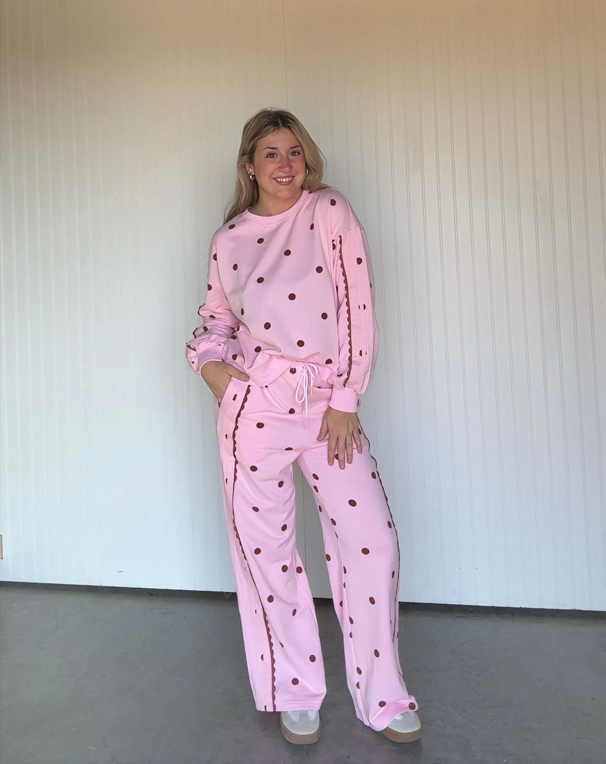 Boho Polka dot set