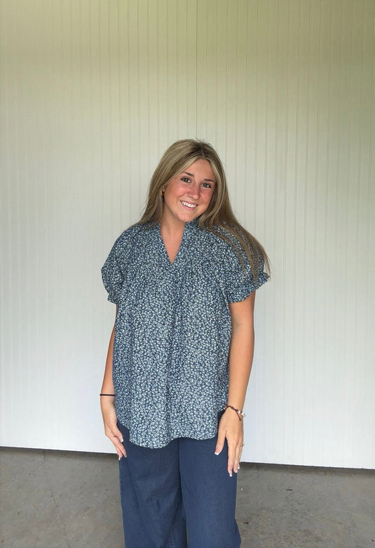 Blue Jean Babies Breath Top