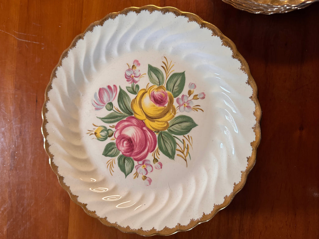 22K Gold Quban Royal Dinner Plate