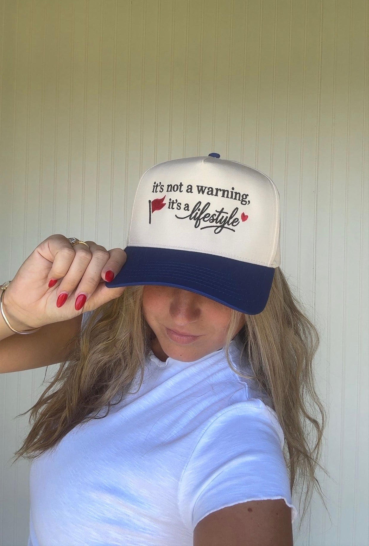 Embroidered Cap Bar Standard