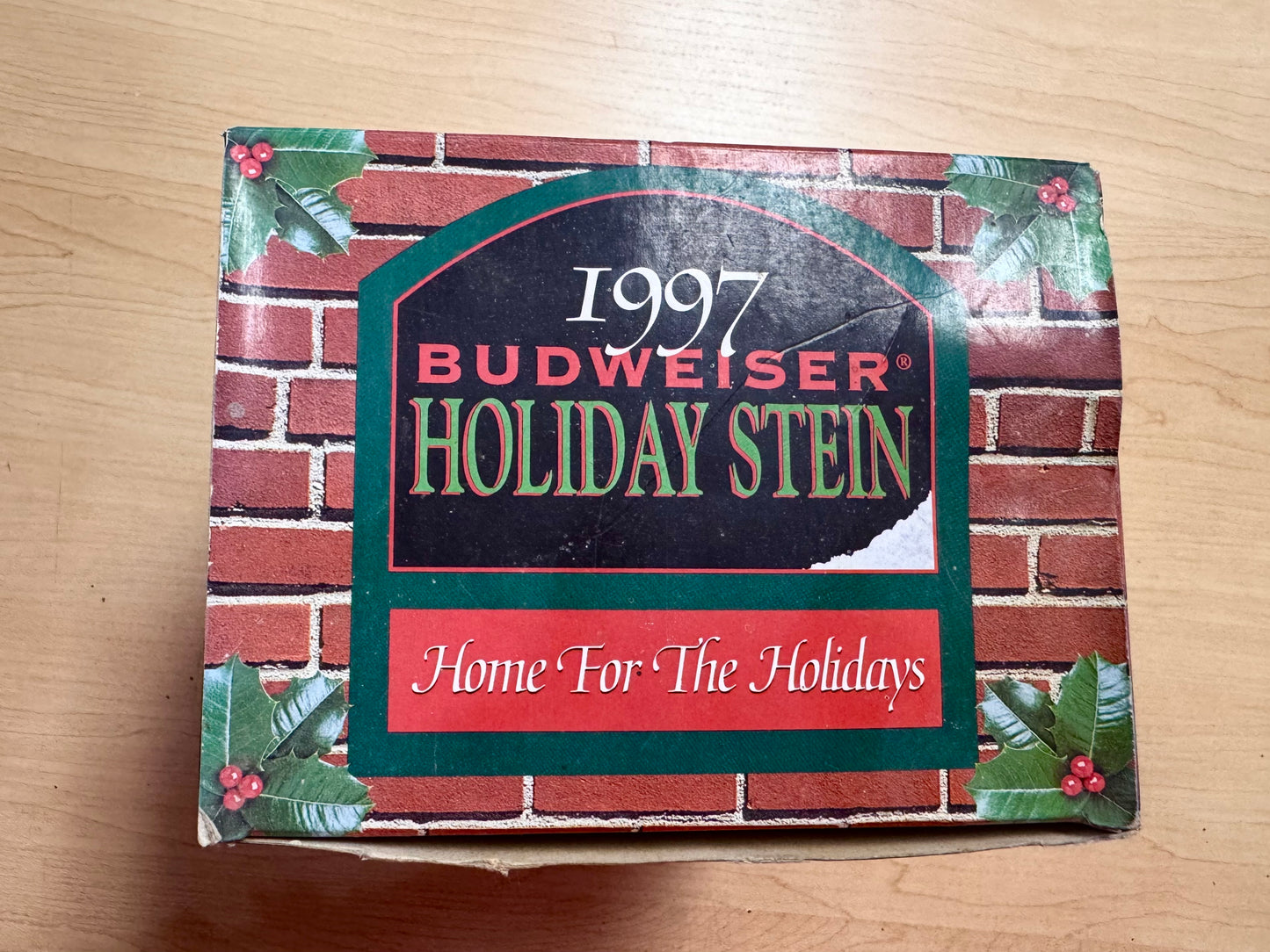 1997 Budweiser Home for the Holidays Stein