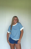 Round Neck Casual Tee