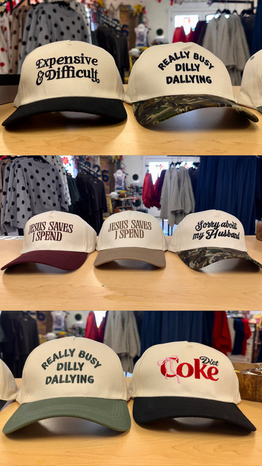 Caps Embroidered